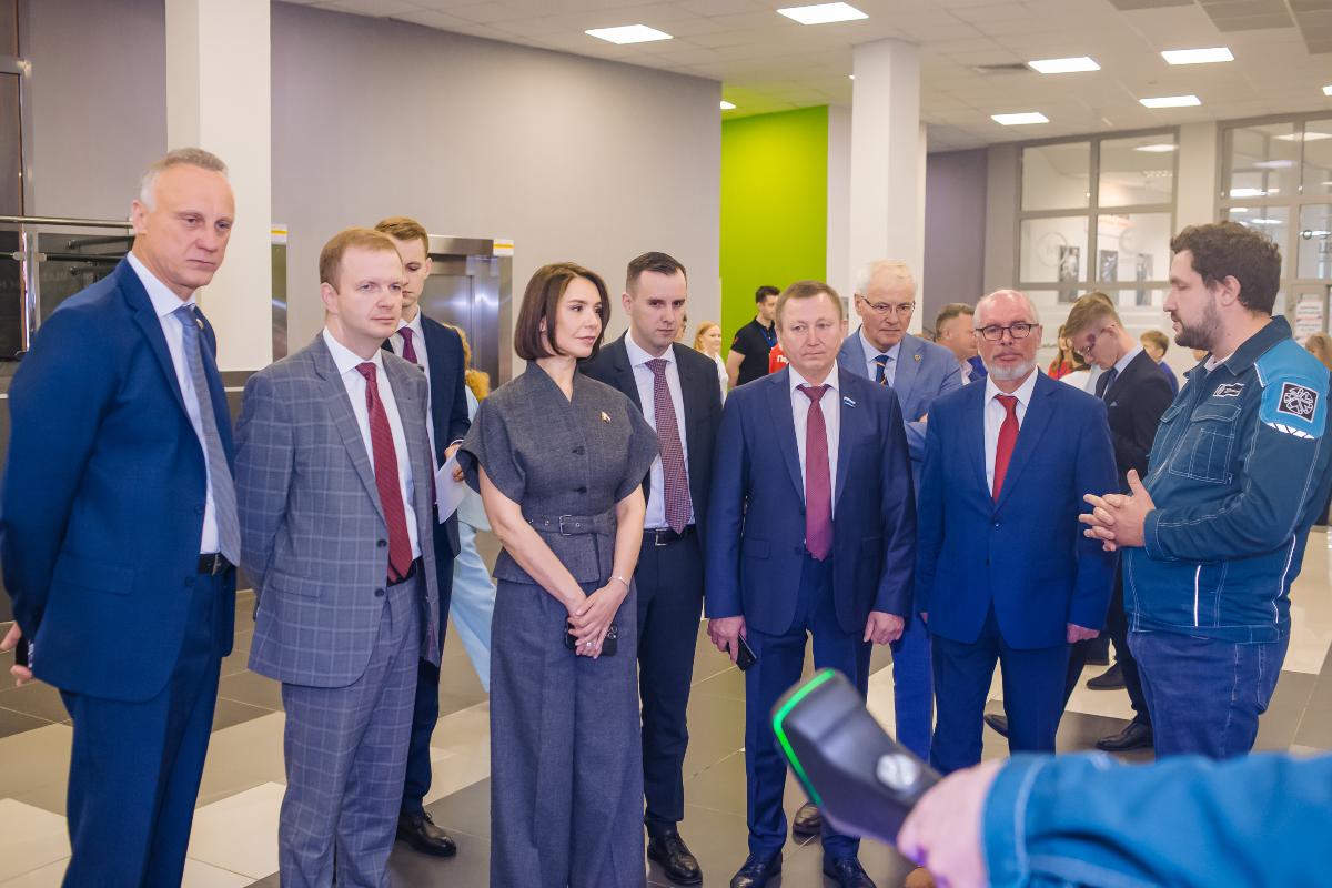 Члены Комитета Государственной Думы Федерального Собрания Российской Федерации по малому и среднему предпринимательству посетили Технопарк