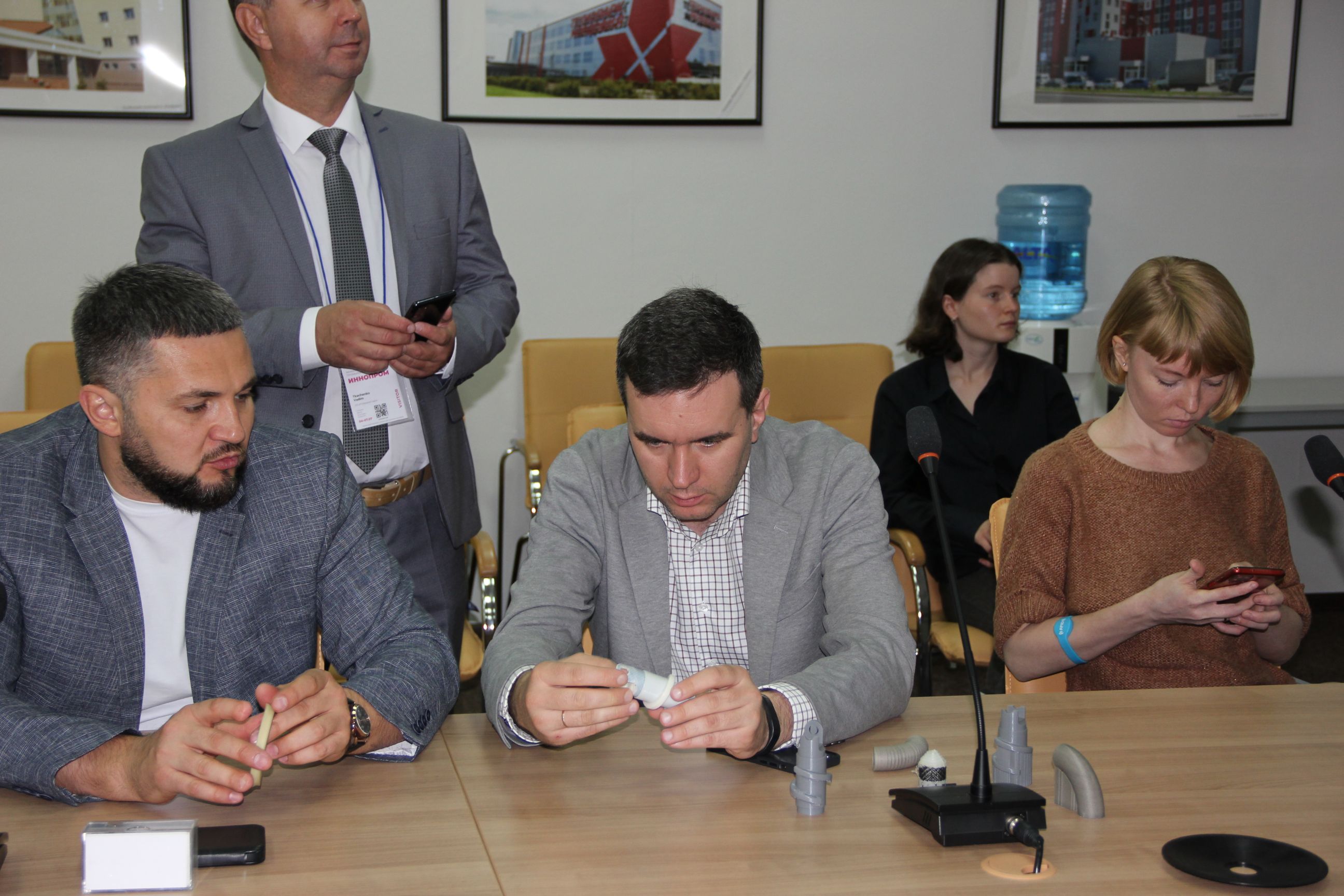 Первая рабочая встреча в рамках Иннопрома с промышленниками Волгограда